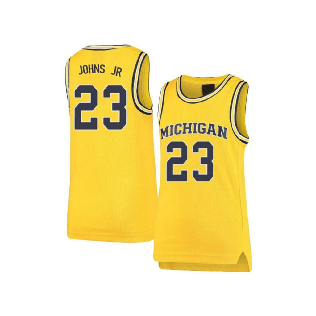 Brandon Johns Jr Michigan Wolverines 23 Jersey