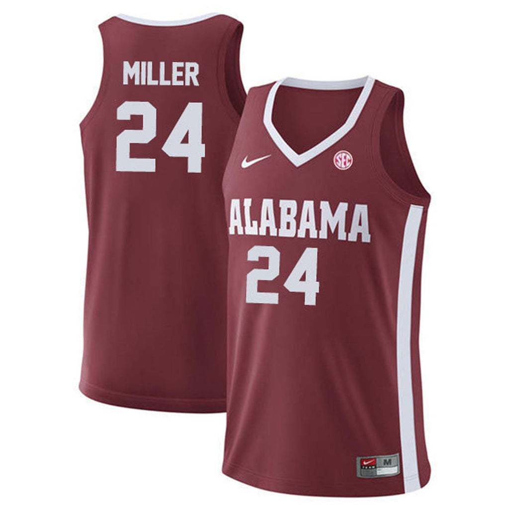 Brandon Miller Alabama Crimson Tide 24 Jersey