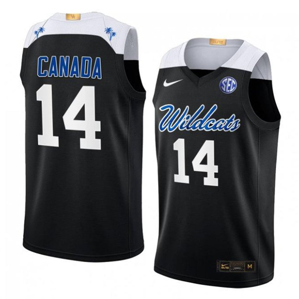 Brennan Canada Kentucky Wildcats 14 Jersey