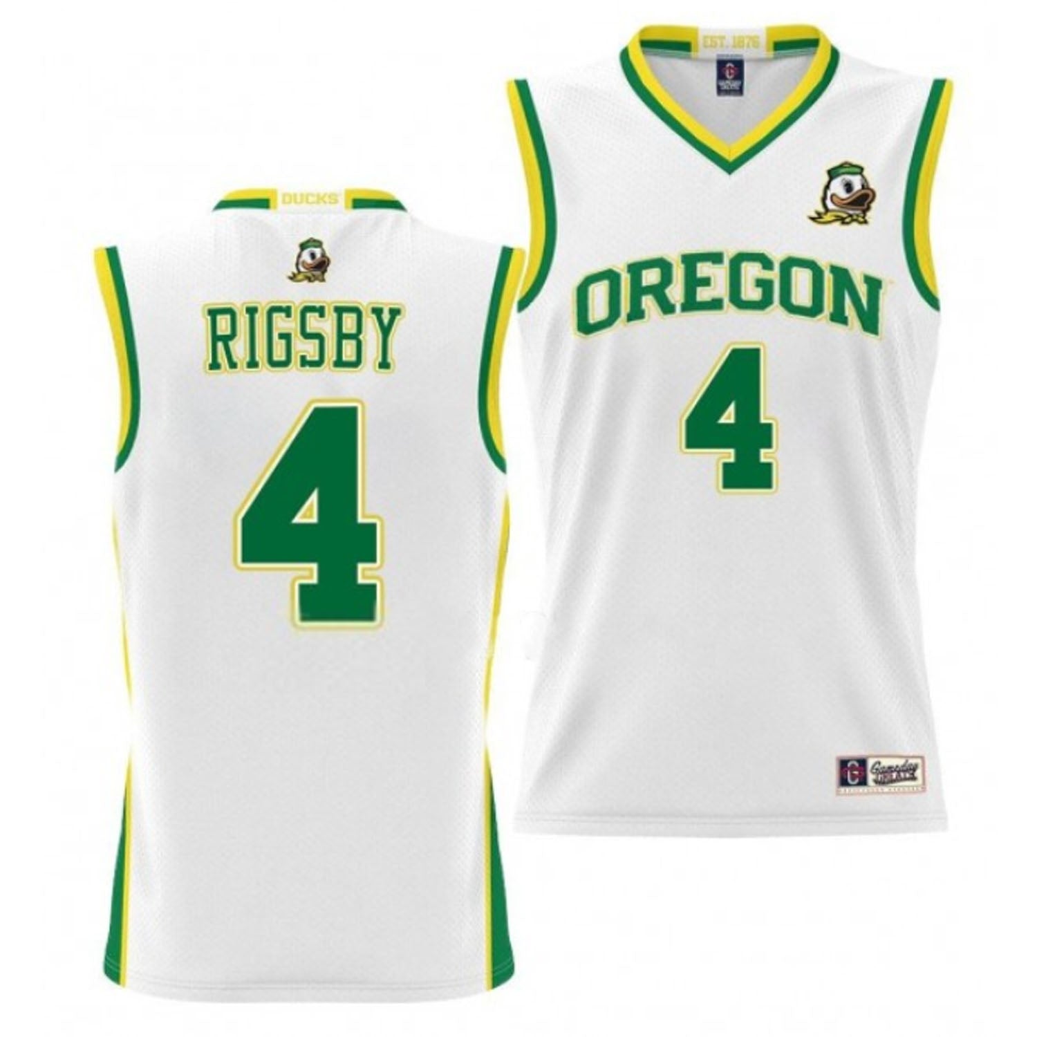 Brennan Rigsby Oregon Ducks 4 Jersey