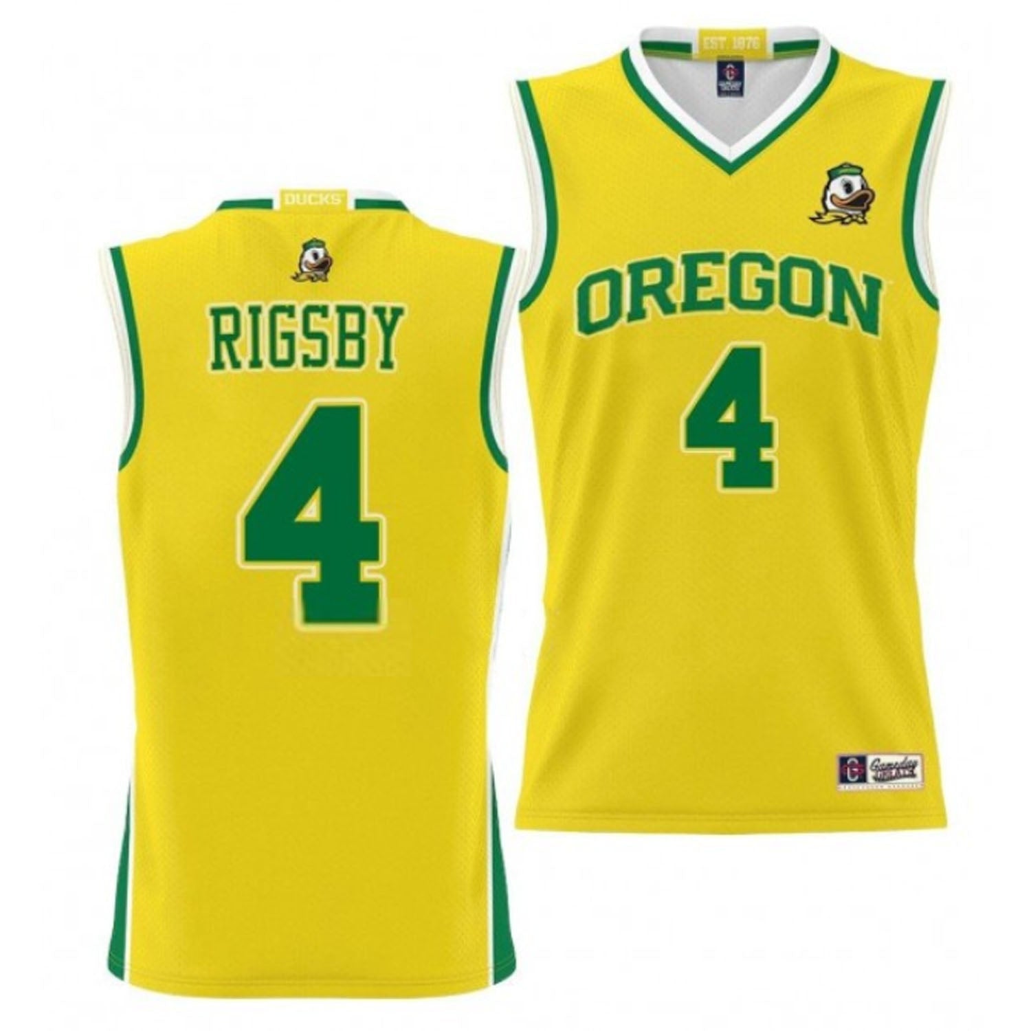Brennan Rigsby Oregon Ducks 4 Jersey