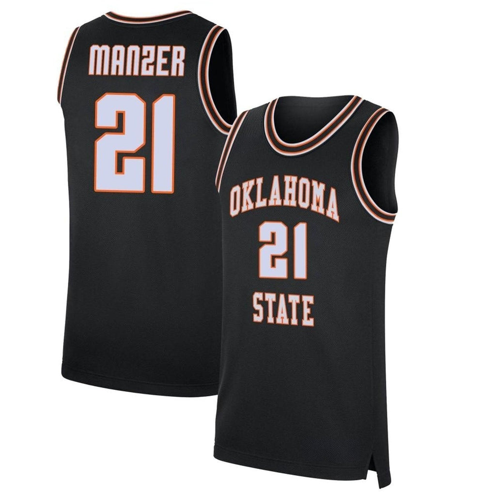 Brooks Manzer Oklahoma State Cowboys 21 Jersey