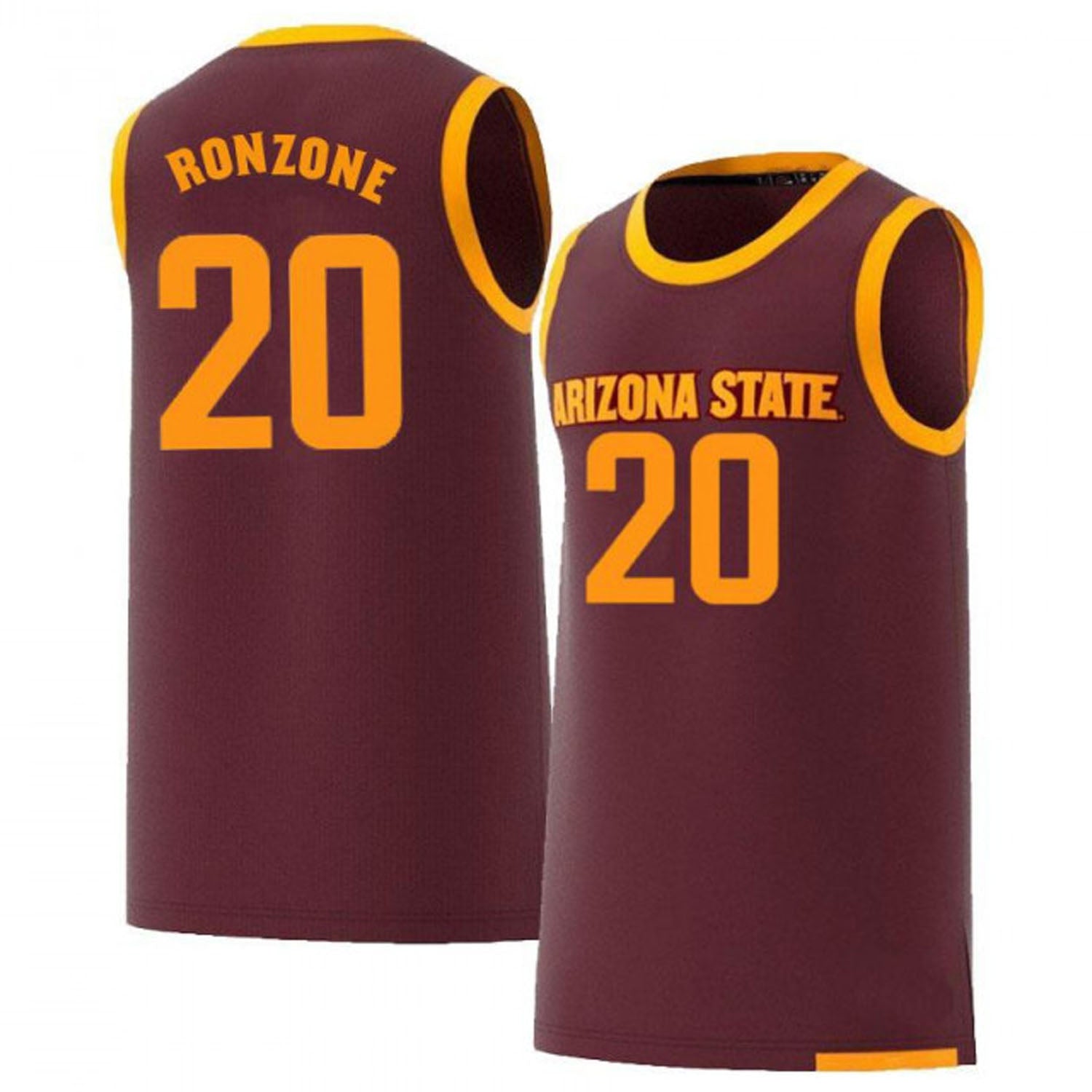 Cade Ronzone Arizona State Sun Devils 20 Jersey