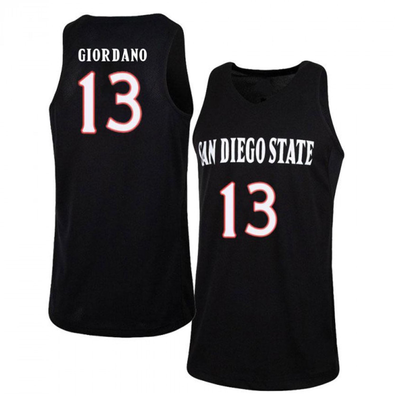 Caleb Giordano San Diego State Aztecs 13 Jersey