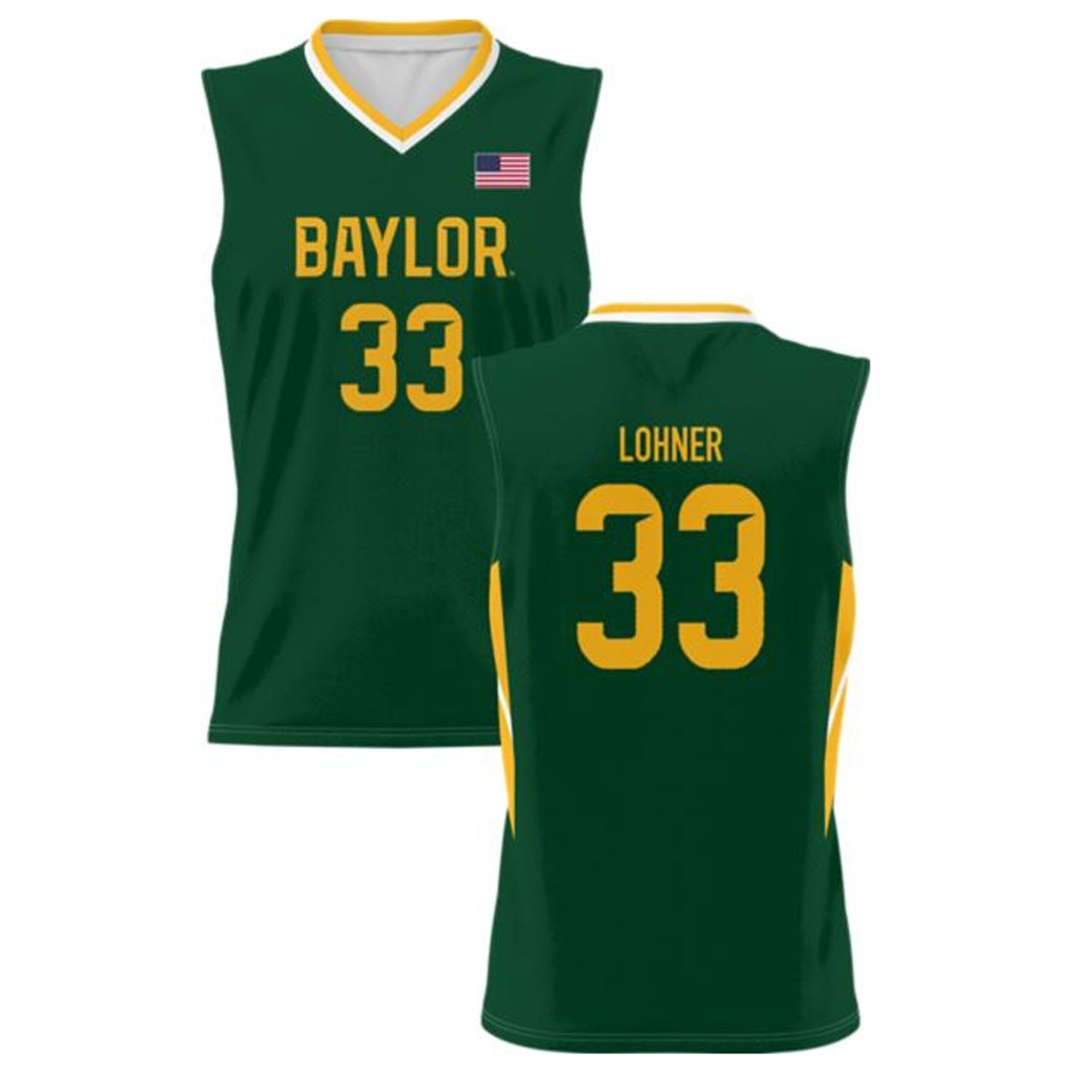 Caleb Lohner Baylor Bears 33 Jersey