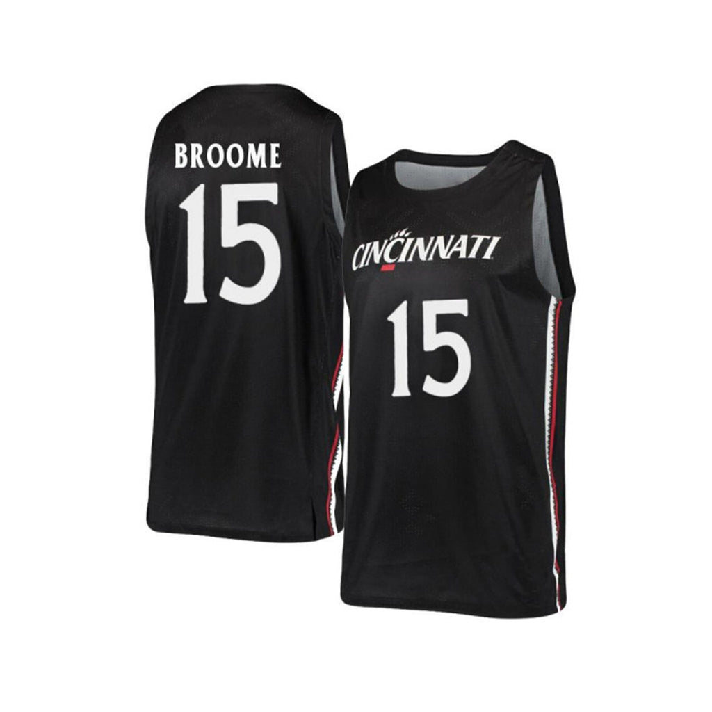 Cane Broome Cincinnati Bearcats 15 Jersey