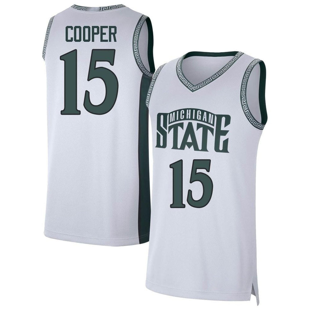 Carson Cooper Michigan State Spartans 15 Jersey