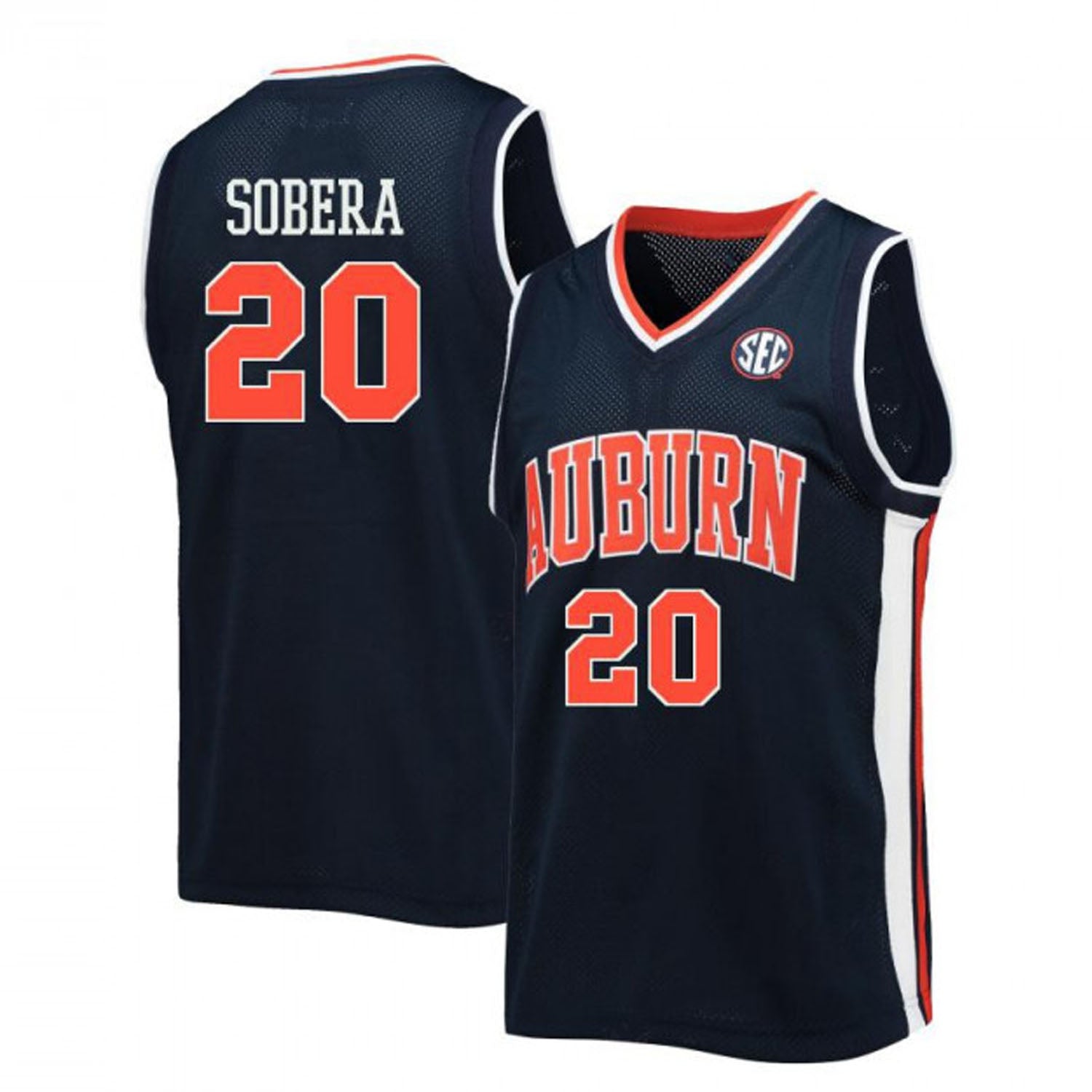 Carter Sobera Auburn Tigers 20 Jersey