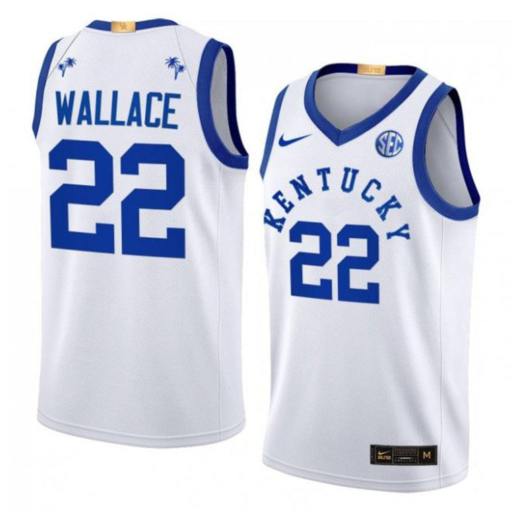 Cason Wallace Kentucky Wildcats 22 Jersey