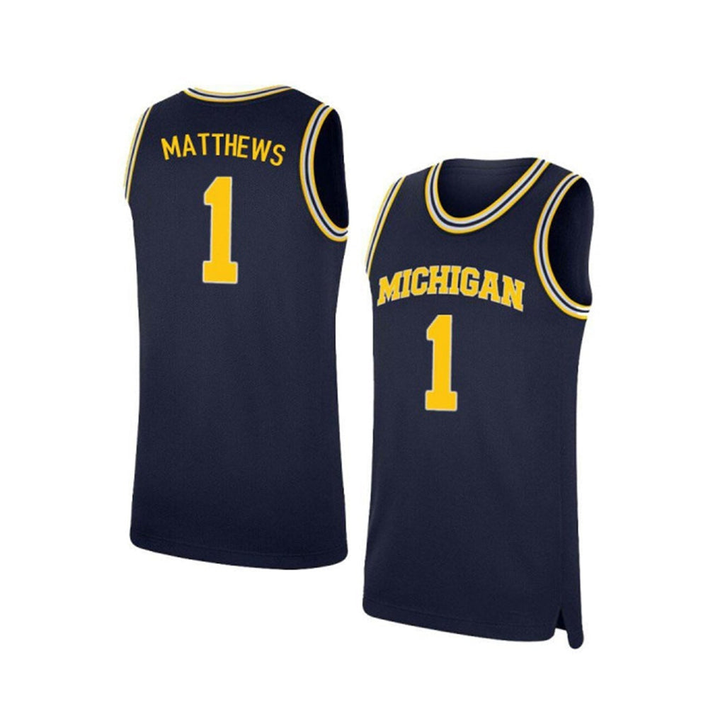 Charles Matthews Michigan Wolverines 1 Jersey