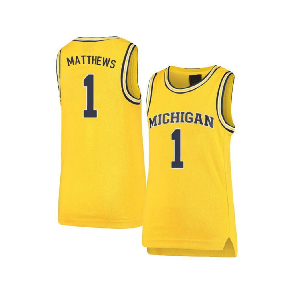 Charles Matthews Michigan Wolverines 1 Jersey