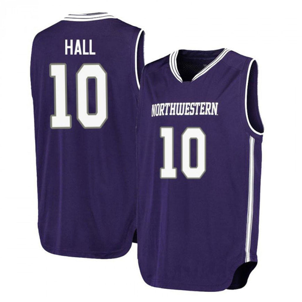 Charlie Hall Northwestern Wildcats 10 Jersey