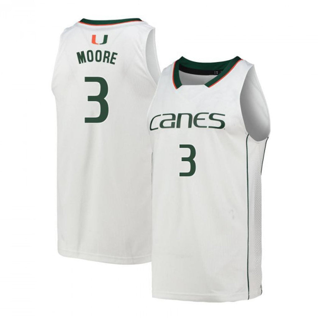 Charlie Moore Miami Hurricanes 3 Jersey