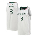 Charlie Moore Miami Hurricanes 3 Jersey