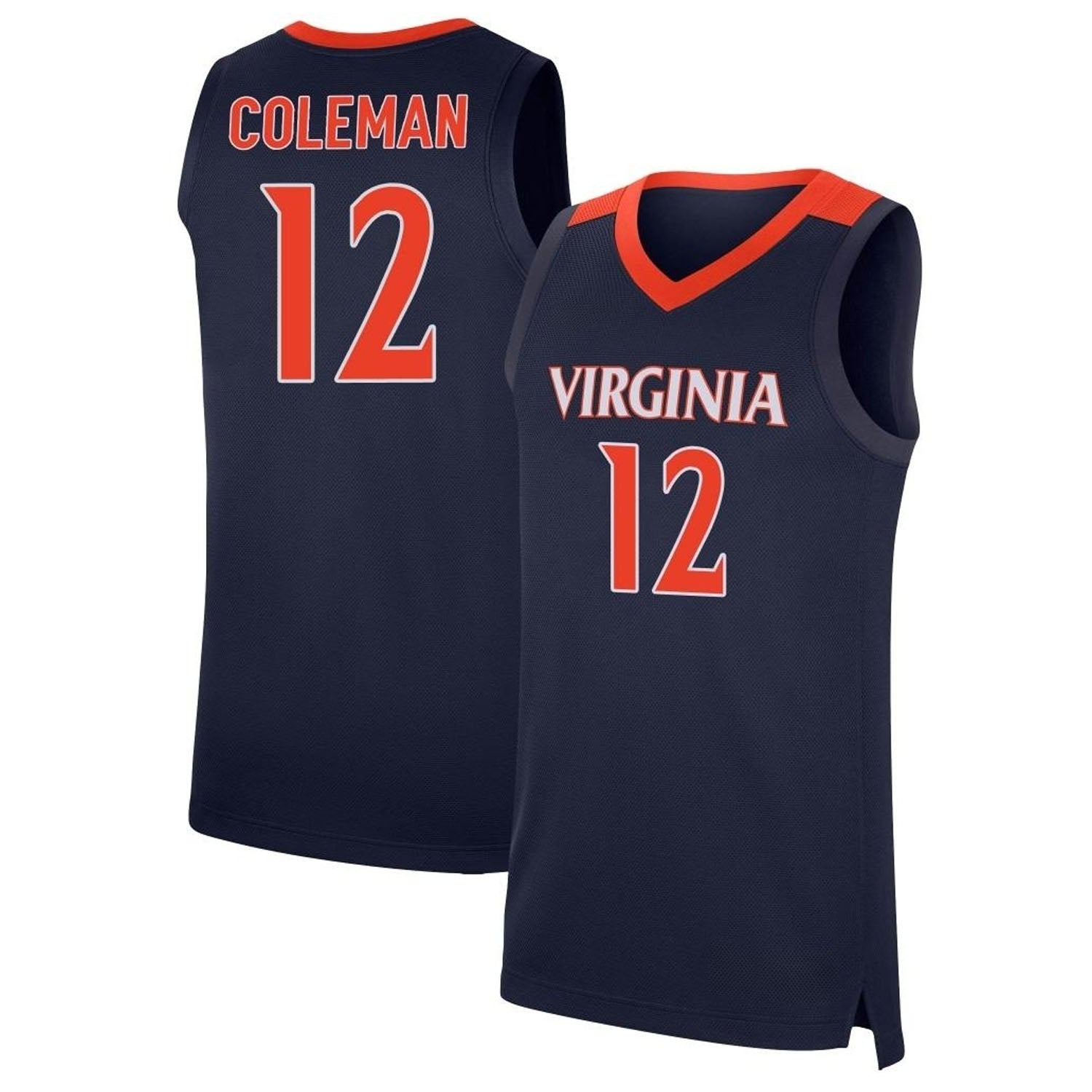 Chase Coleman Virginia Cavaliers 12 Jersey