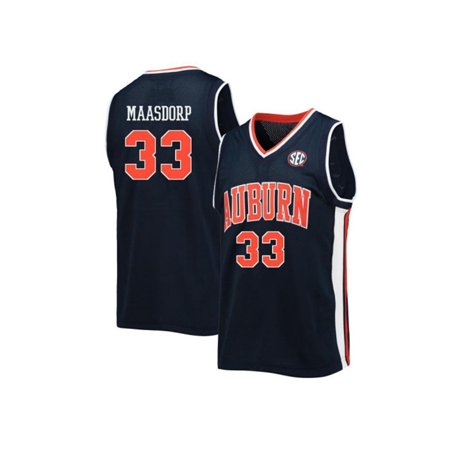 Chase Maasdorp Auburn Tigers 33 Jersey