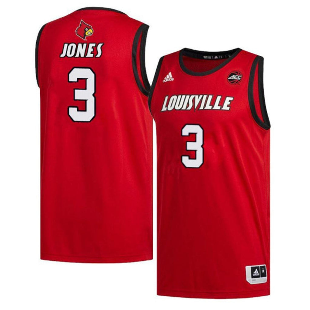 Chris Jones Louisville Cardinals 3 Jersey