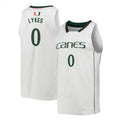 Chris Lykes Miami Hurricanes 0 Jersey