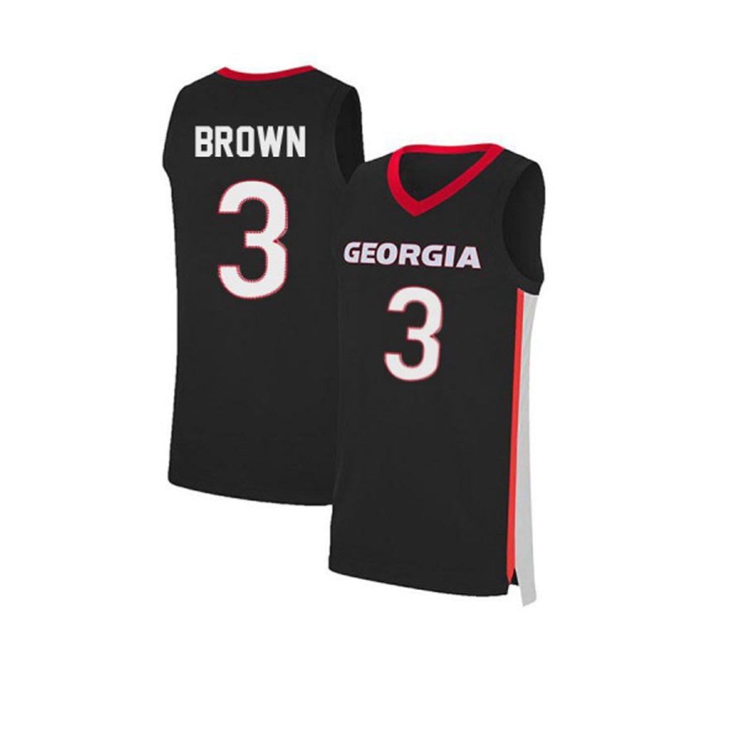 Christian Brown Georgia Bulldogs 3 Jersey