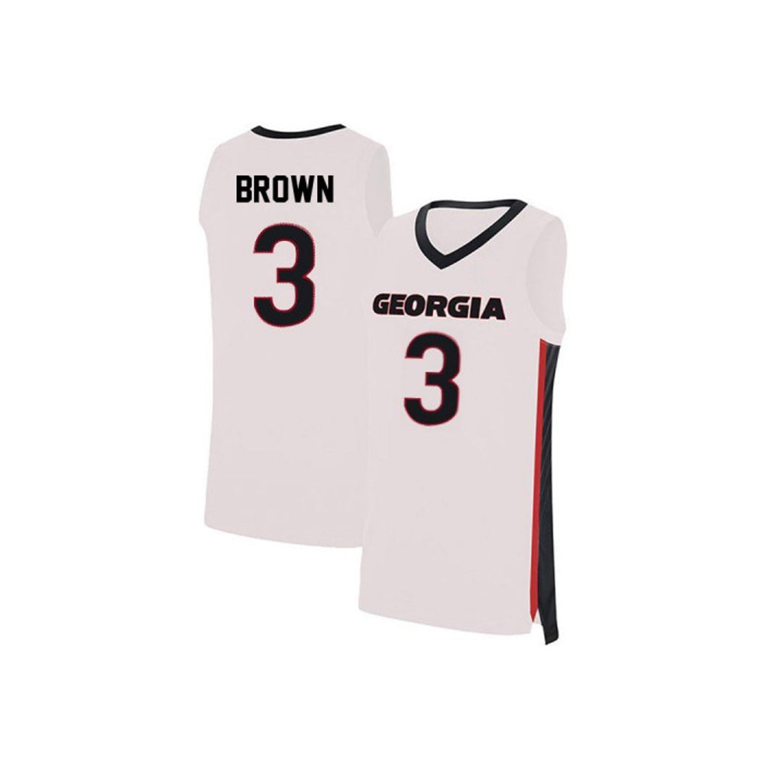 Christian Brown Georgia Bulldogs 3 Jersey
