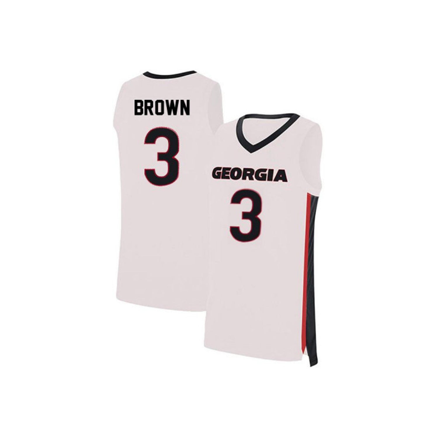 Christian Brown Georgia Bulldogs 3 Jersey