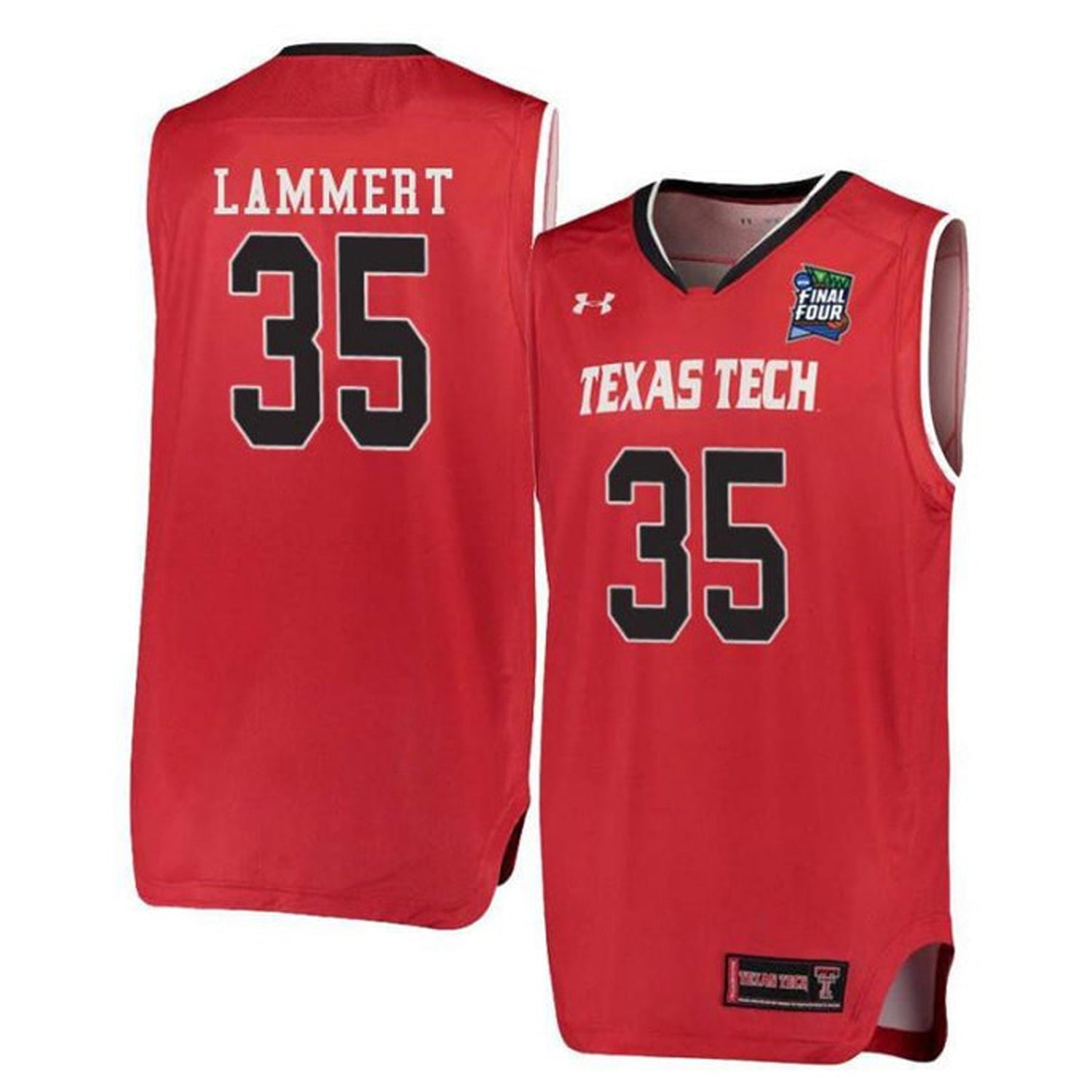 Clark Lammert Texas Tech Red Raiders 35 Jersey