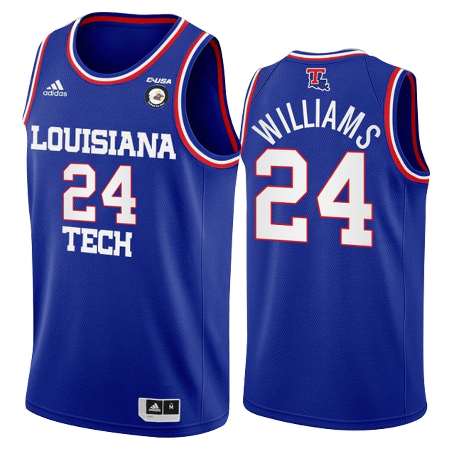 Cobe Williams Louisiana Tech Bulldogs 24 Jersey