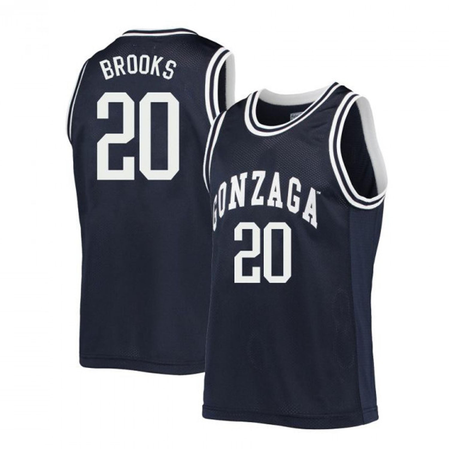 Colby Brooks Gonzaga Bulldogs 20 Jersey