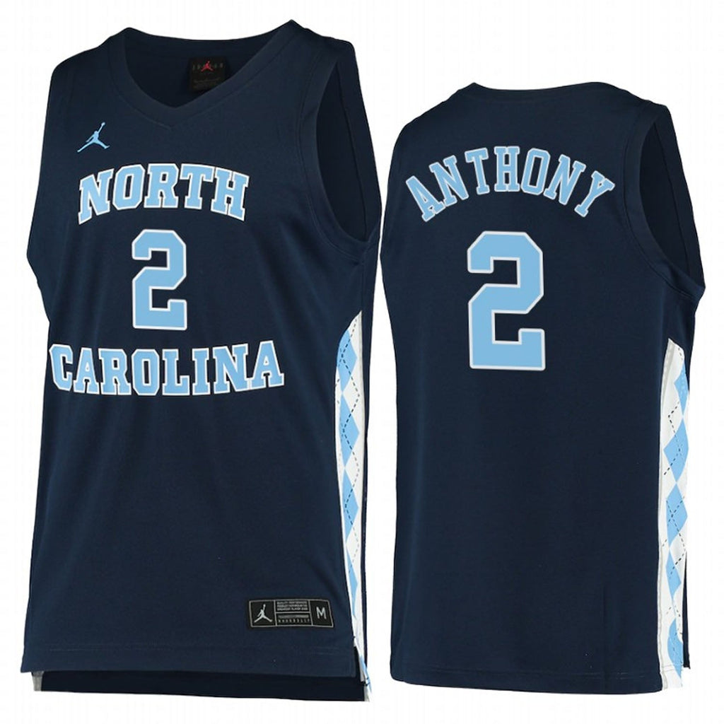 Cole Anthony North Carolina Tar Heels 2 Jersey