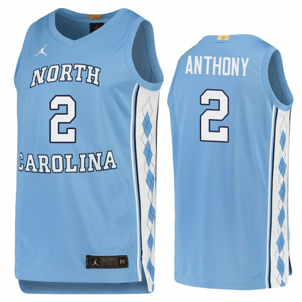 Cole Anthony North Carolina Tar Heels 2 Jersey
