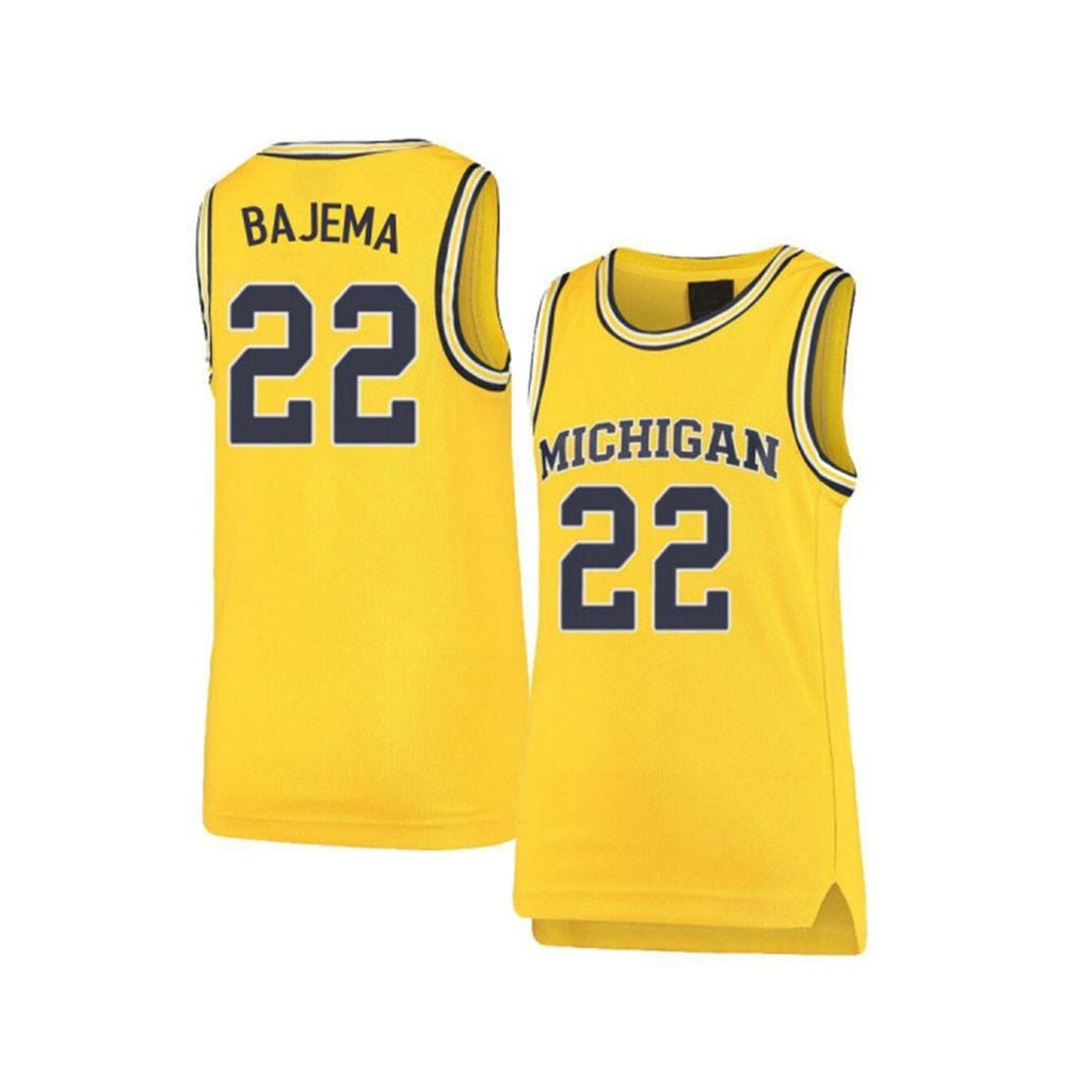 Cole Bajema Michigan Wolverines 22 Jersey