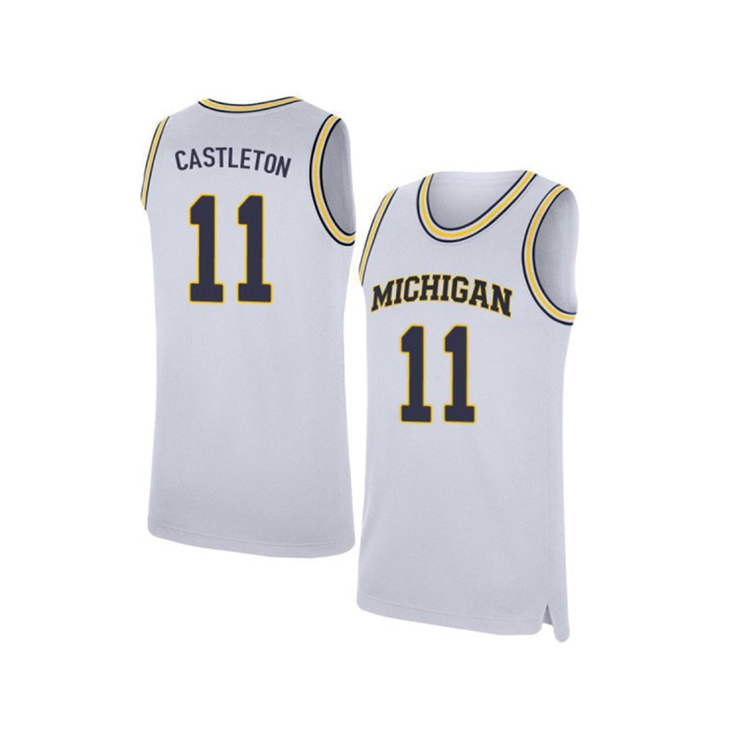 Colin Castleton Michigan Wolverines 11 Jersey