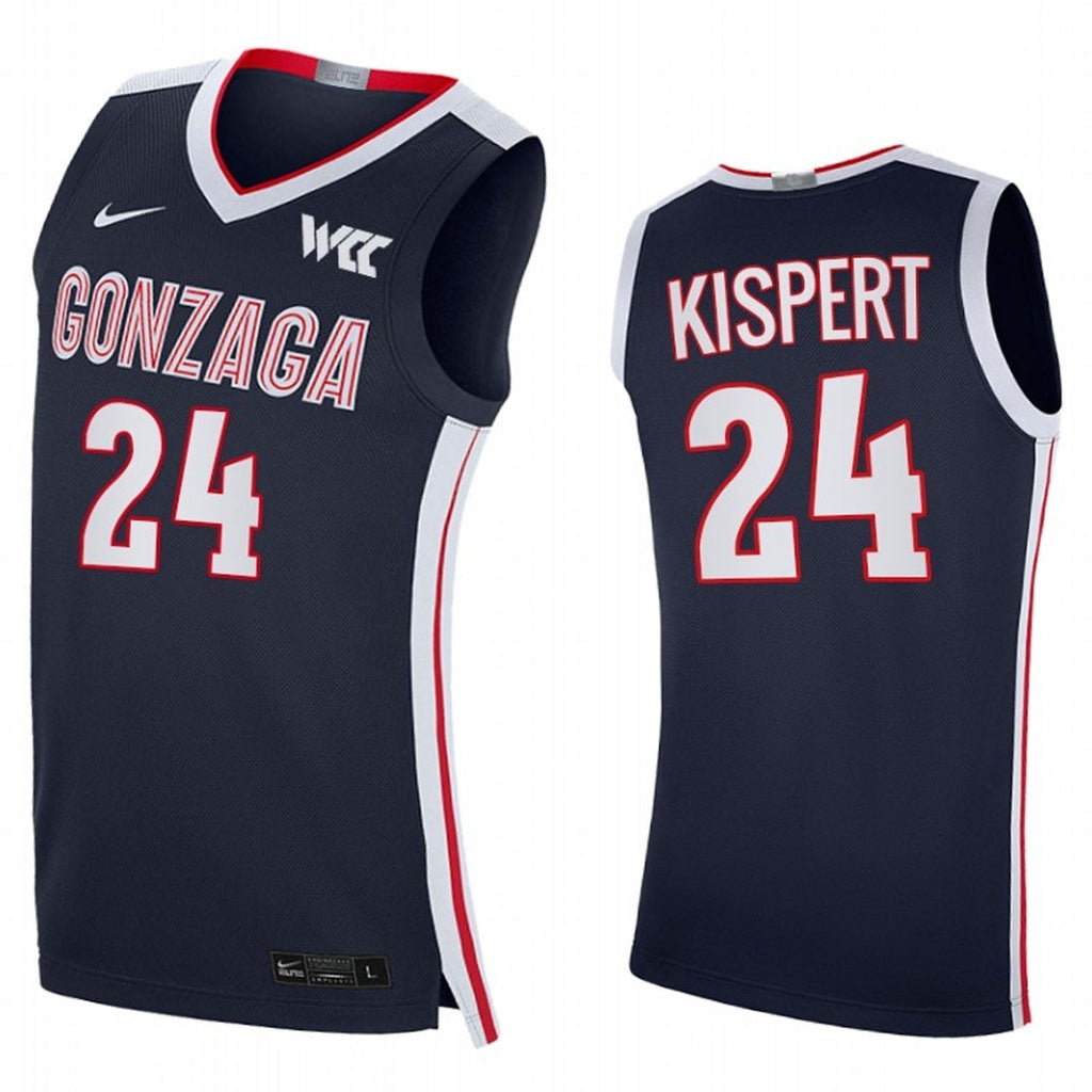 Corey Kispert Gonzaga Bulldogs 24 Jersey