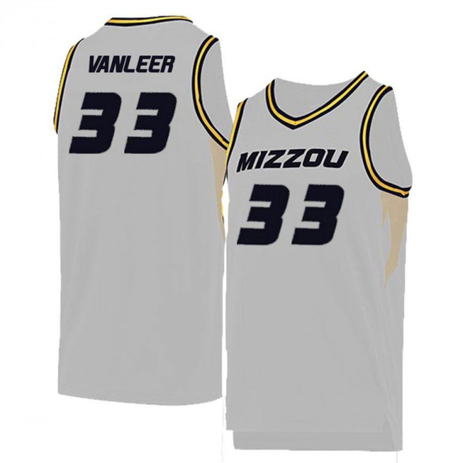 Cullen VanLeer Missouri Tigers 33 Jersey