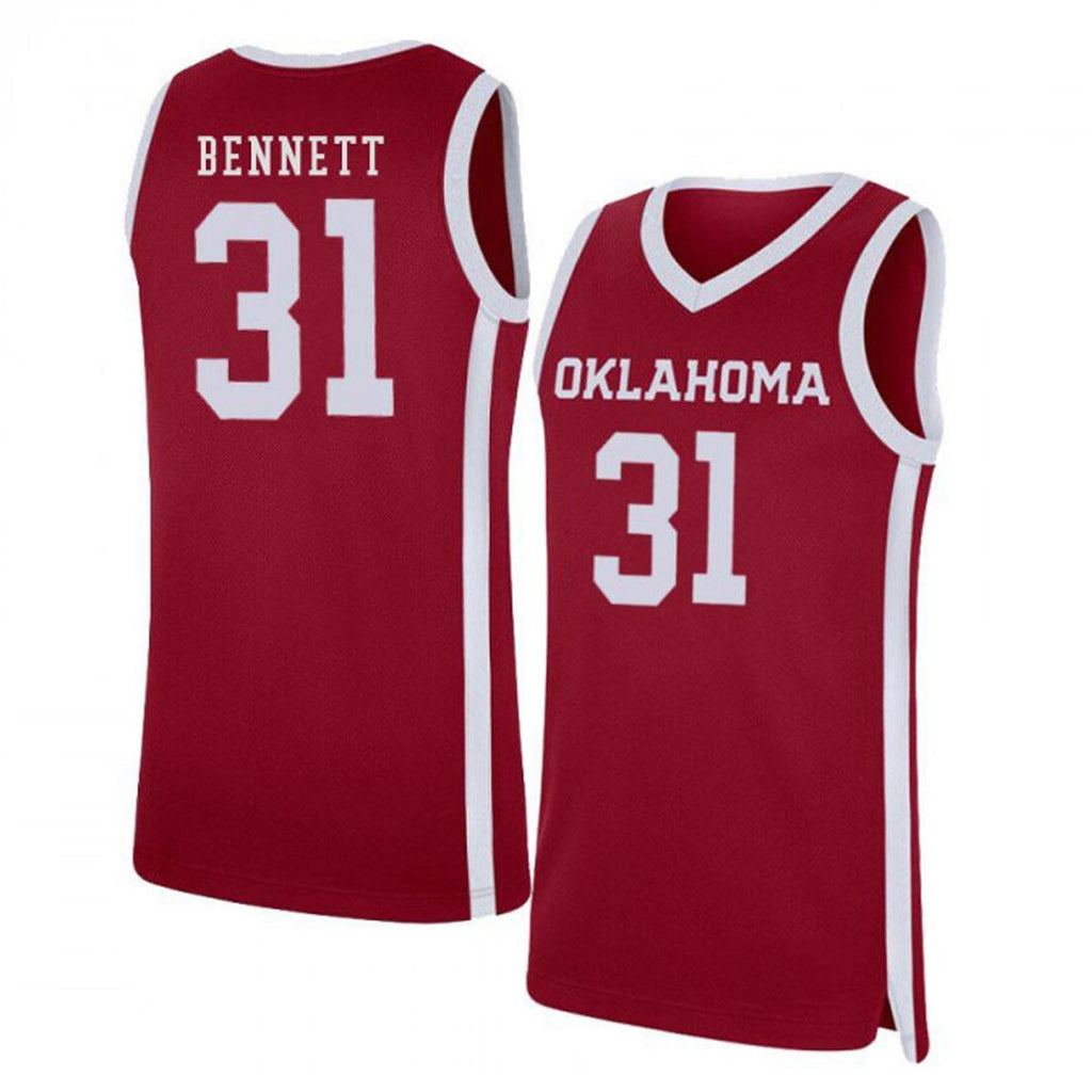 D.J. Bennett Oklahoma Sooners 31 Jersey