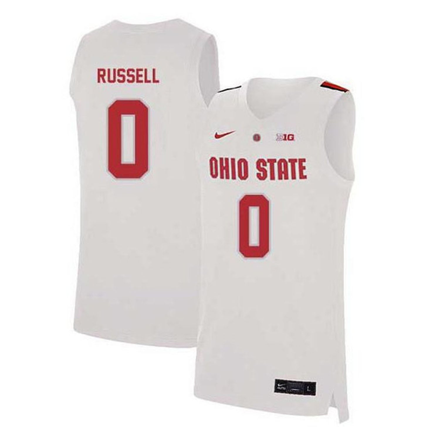 D'Angelo Russell Ohio State Buckeyes 0 Jersey