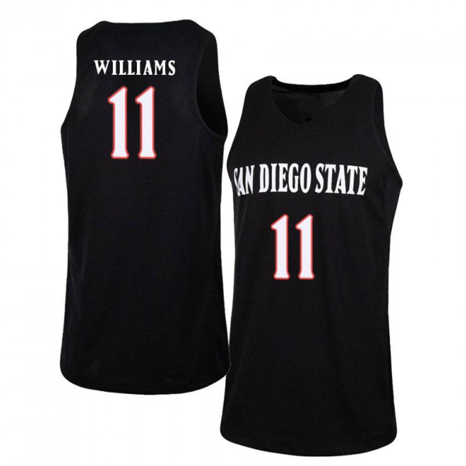 D'Erryl Williams San Diego State Aztecs 11 Jersey