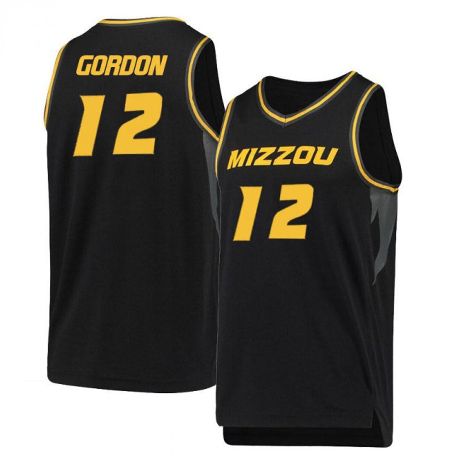DaJuan Gordon Missouri Tigers 12 Jersey