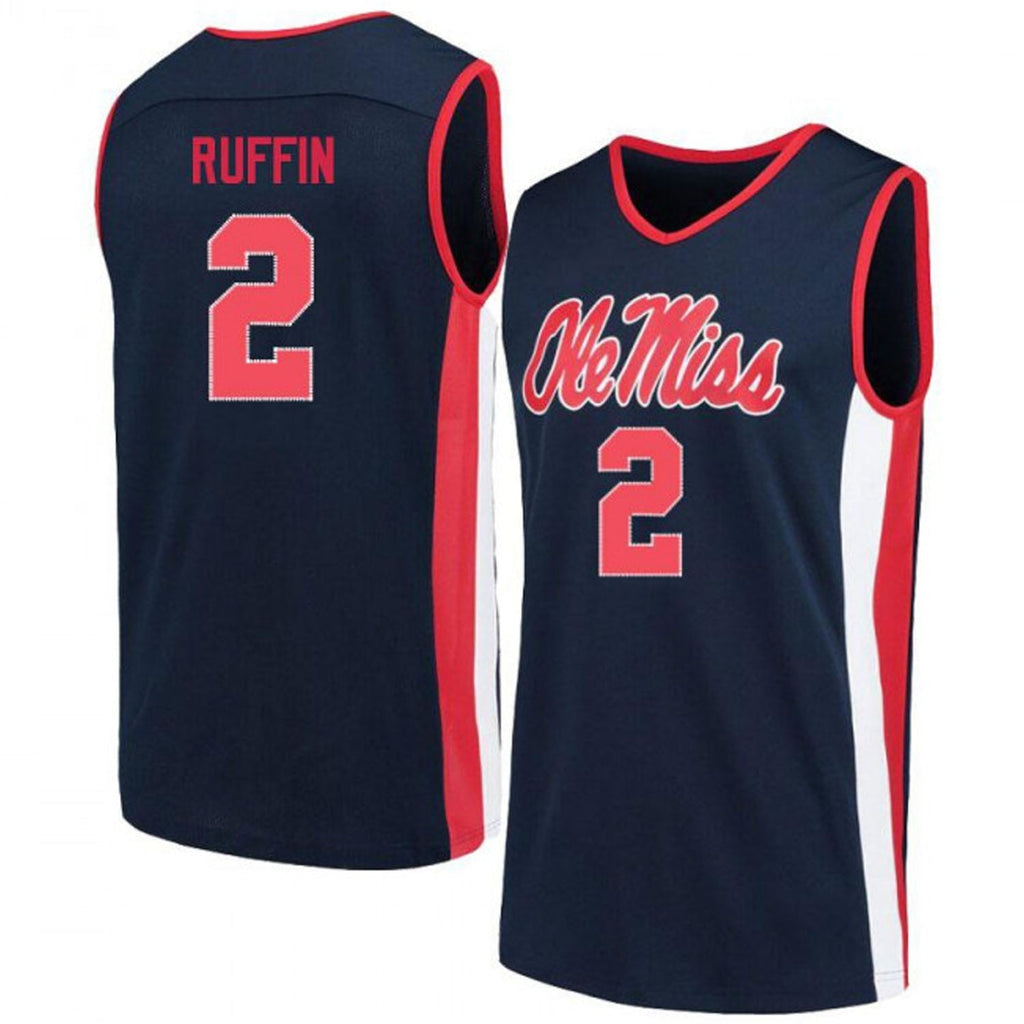 Daeshun Ruffin Ole Miss Rebels 2 Jersey