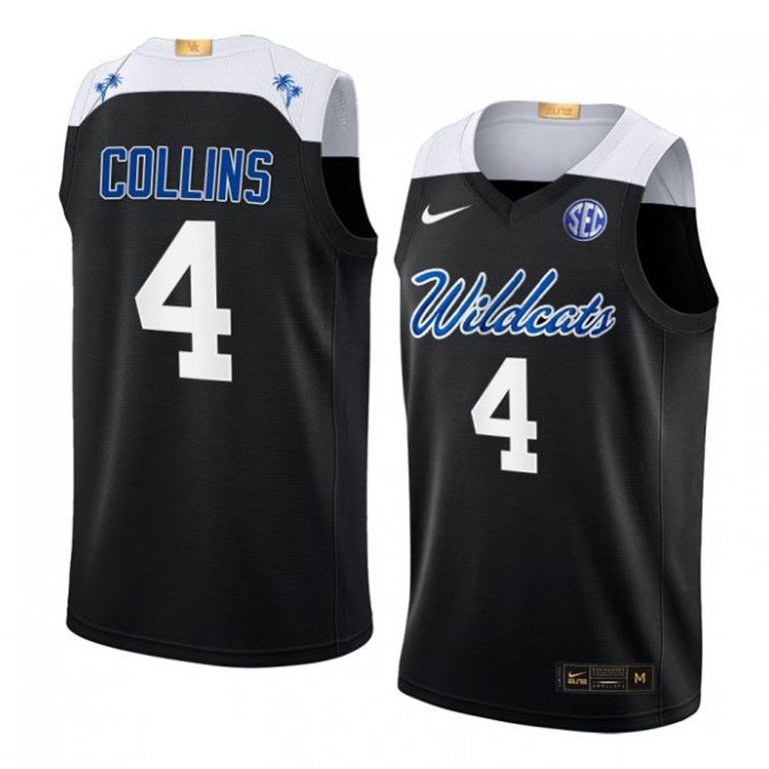 Daimion Collins Kentucky Wildcats 4 Jersey