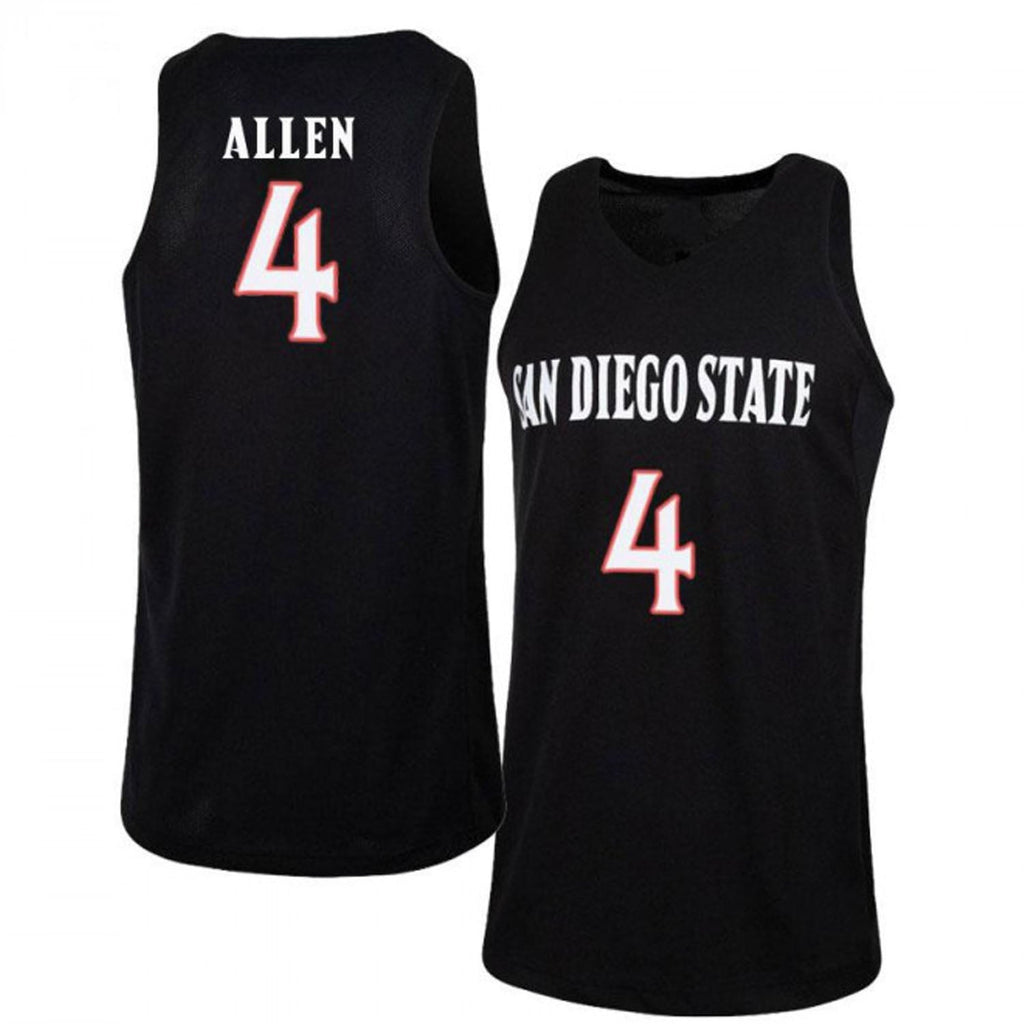 Dakarai Allen San Diego State Aztecs 4 Jersey