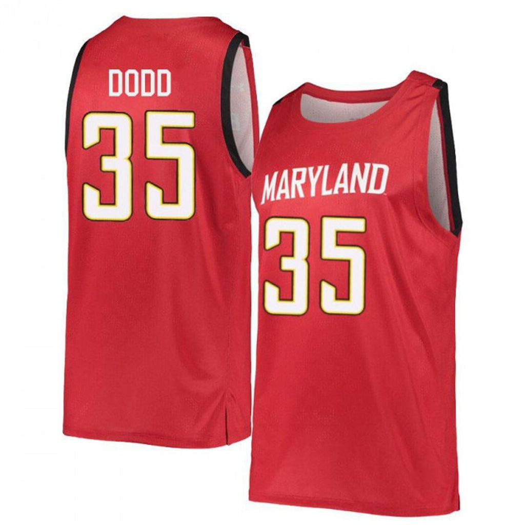 Damonte Dodd Maryland Terrapins 35 Jersey
