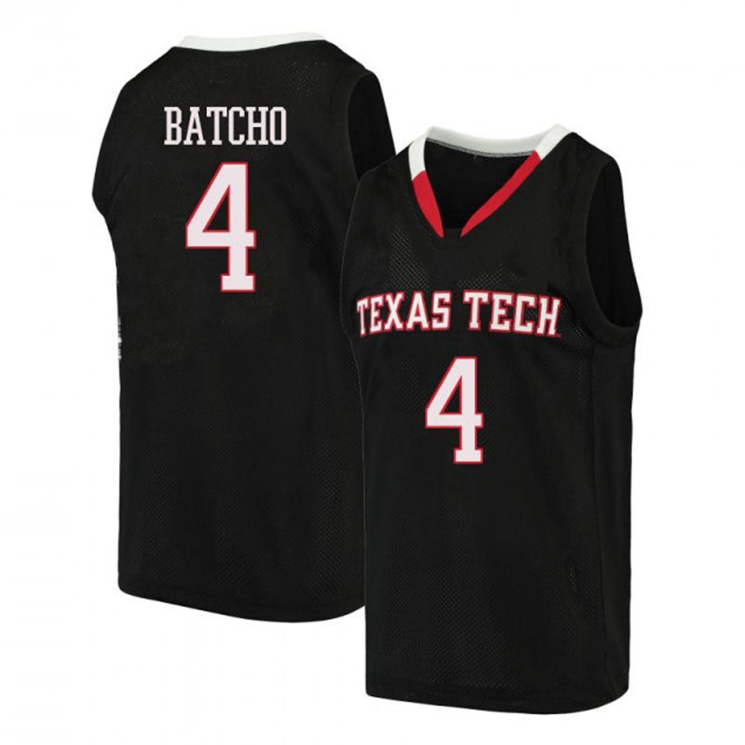Daniel Batcho Tech Red Raiders 4 Jersey