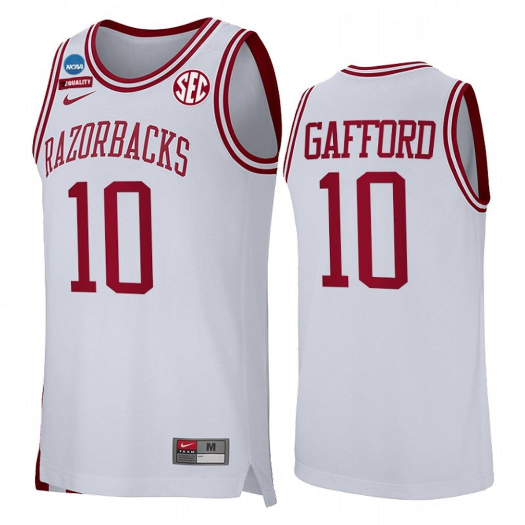 Daniel Gafford Arkansas Razorbacks 10 Jersey