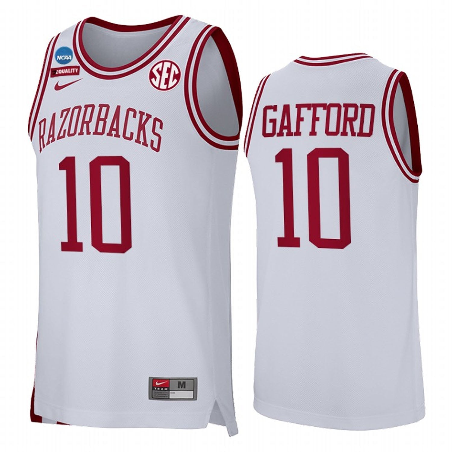 Daniel Gafford Arkansas Razorbacks 10 Jersey