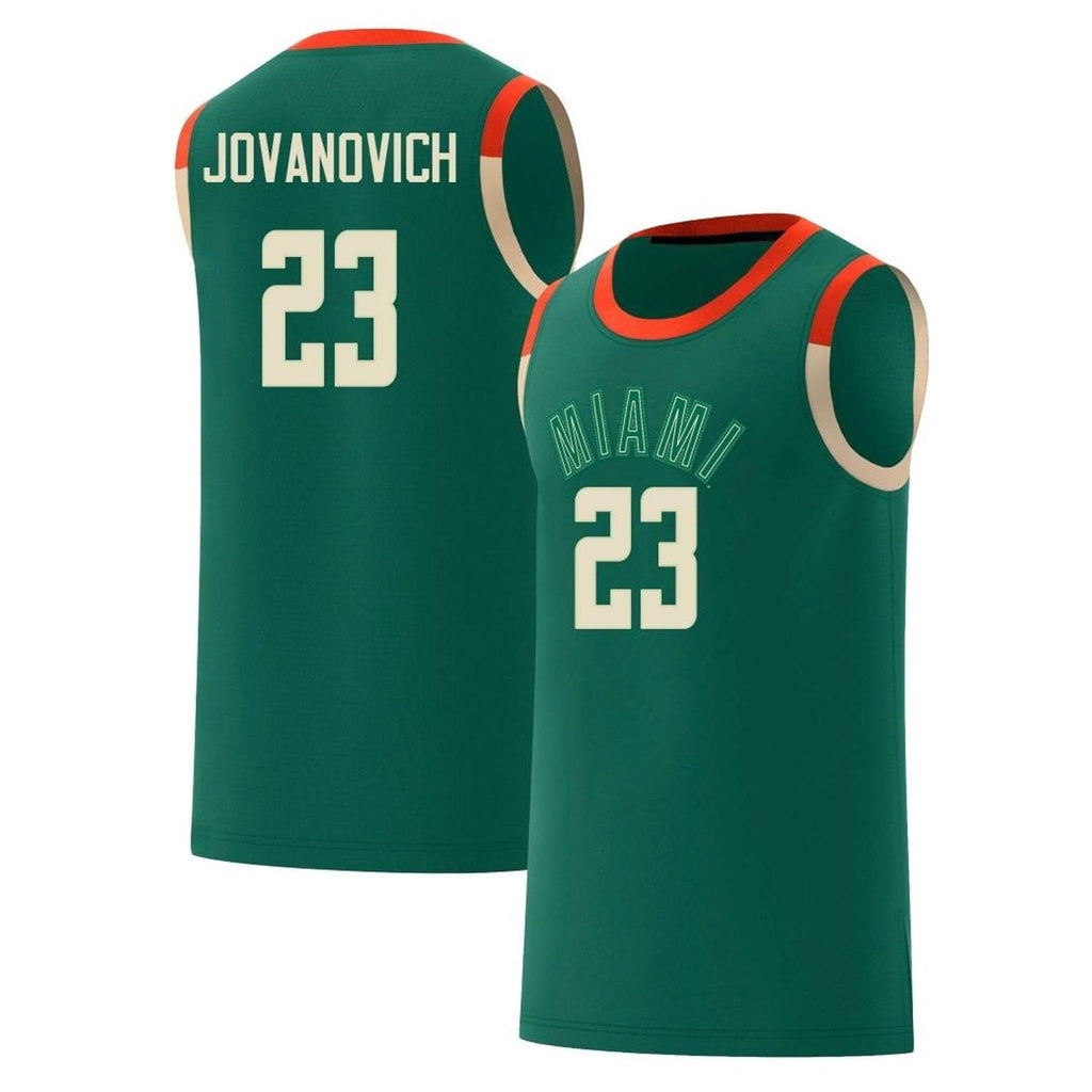 Danilo Jovanovich Miami Hurricanes 23 Jersey