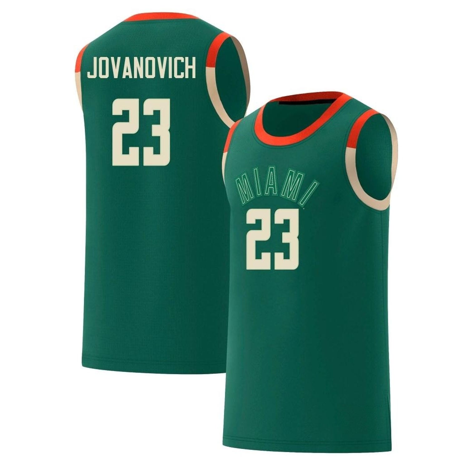Danilo Jovanovich Miami Hurricanes 23 Jersey