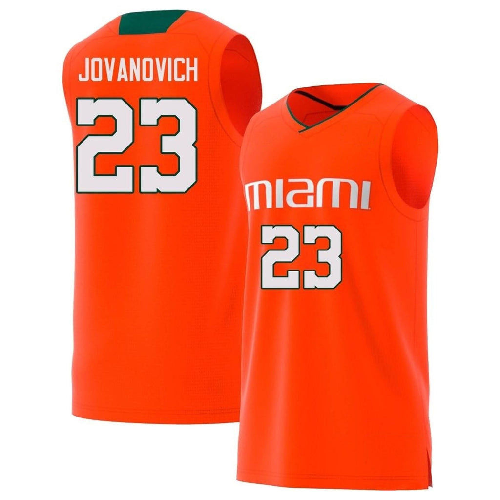 Danilo Jovanovich Miami Hurricanes 23 Jersey