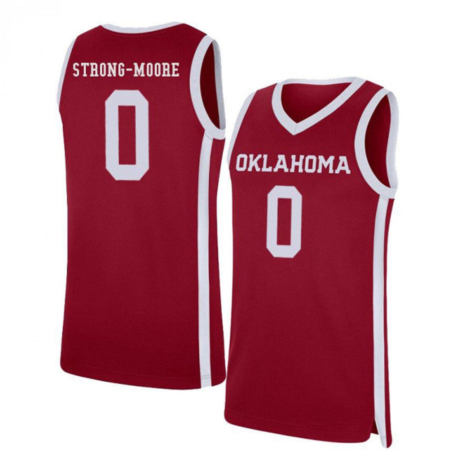 Darrion Strong Oklahoma Sooners 0 Jersey