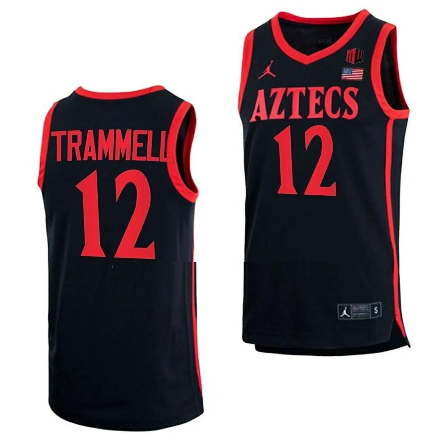 Darrion Trammell San Diego State Aztecs 12 Jersey